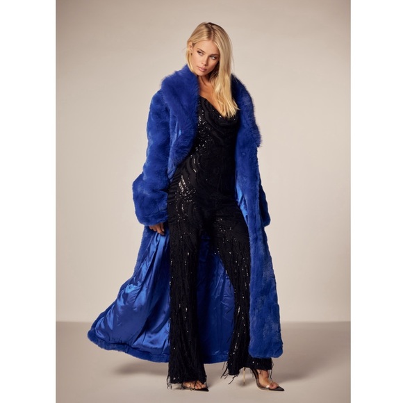 Faux Fur Coat - Picture 2 of 6